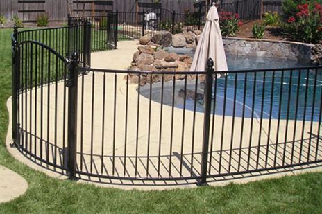 Iron Pool Fence Stockton