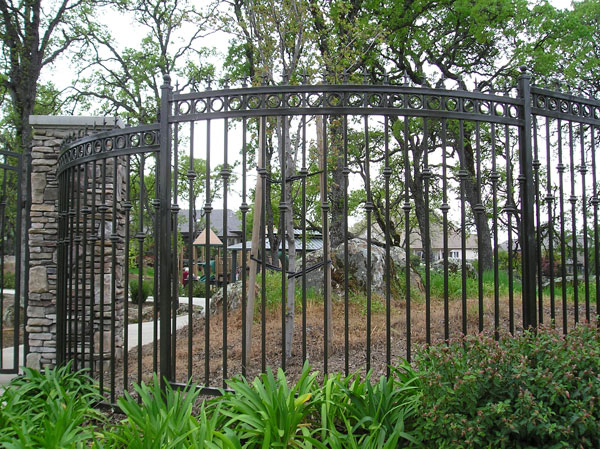 Wrought Iron Fence - Stockton, CA