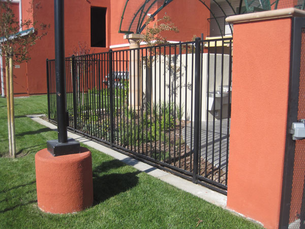 Commercial Wrought Iron Fence - Stockton, CA