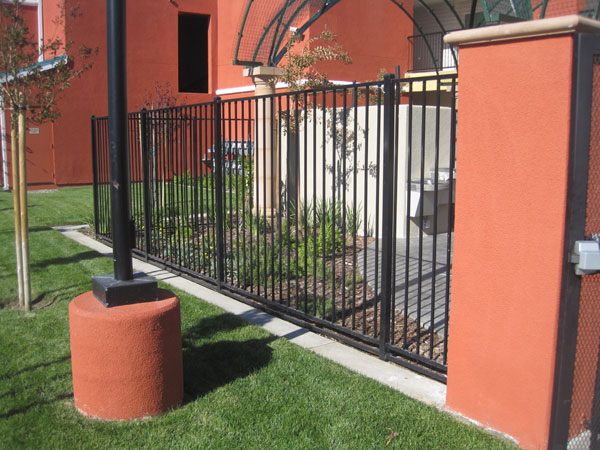 Commercial Wrought Iron Fence Commercial Wrought Iron Fence - Stockton, CA